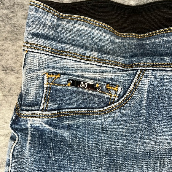 Coco + Carmen Jeans OMG Skinny Leg High Rise Stretch Denim Large 12-14 - Picture 4 of 16